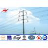 Buy cheap 133kv 30ft 35ft 40ft Metal Utility Poles Galvanized With Certification from wholesalers