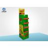 Buy cheap Snacks POP Clear Cardboard Marketing Displays Tall For Multiple Stores from wholesalers