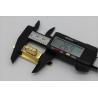 Buy cheap Newest custom simple rectangle light gold bag hardware twist turn locks from wholesalers