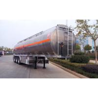 Buy cheap Custom Bogie Suspension Semi Tanker Trailer 28T Loading Capacity For Oil product