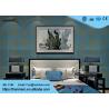 Buy cheap Purple Color Suede Wallpaper Geometric Design Sofa Backgroung Chinese Factory Supplier from wholesalers