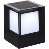 Waterproof Modern Outdoor Pillar Lights Black / Grey Garden Pillar Light for sale