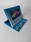 High Impact Promotional Digital Video Invitation Card Lcd Screen Video Brochure