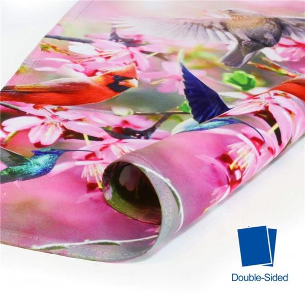Buy cheap Sublimation Printing Double Sided Garden Flag 12x18 inch Custom logo from wholesalers