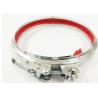 Buy cheap Woodworking Dust Removal Galvanized Steel Hose Clamp Round Flange Duct Quick Release 200mm from wholesalers