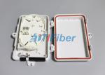 Wall Mounted Fiber Optic Distribution Box with 4 Port SC Fiber Adapters