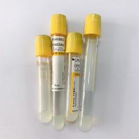 Buy cheap Serum Separating Yellow Cap vacuum blood colletion tube 5ml Accurate Vacuum Draw product