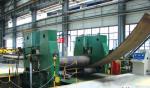 Up Roller Universal Metal Hydraulic Plate Rolling Machine Export to Chile CE
