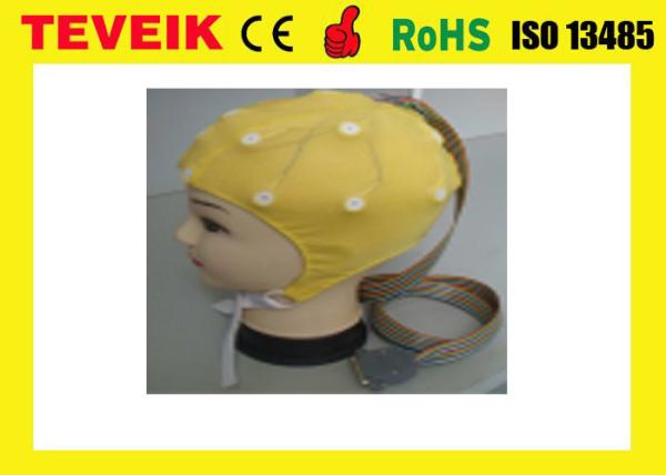 Factory Price of Medical 20 Leads Medical EEG Cap with Tin Electrode, Neuro