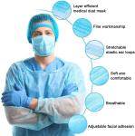 Anti Air Pollution Personal Protective Outdoor Use Disposable Medical Surgical