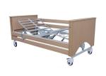 Electric Operation Wooden Profiling Care Bed For Retirement Home
