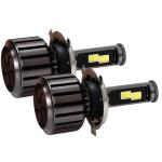 H4 H7 Auto Parts Car Led Headlights LED Car Accessories 60W Per Light Hi Lo Beam