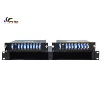Buy cheap 19' 1u Rack Mount 1310nm 8 Channels CWDM Mux Demux product