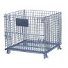 Buy cheap Collapsible Stack Cargo Storage Industrial Wire Mesh Baskets , Cage Logistics Container from wholesalers