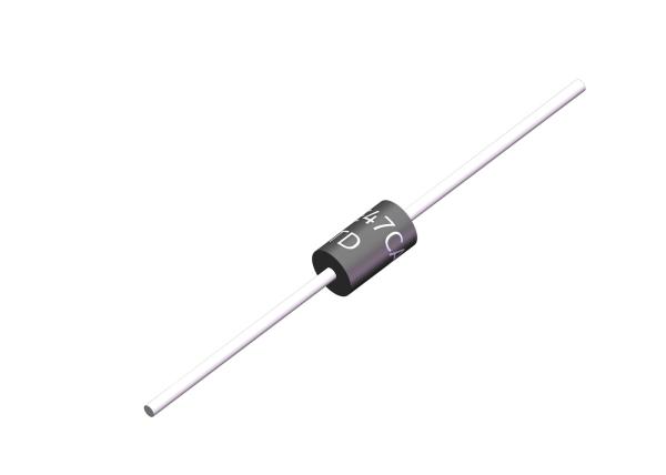 1500W 47V GPP Through Hole TVS Diodes Bidirectional Esd Protection Diode 1
