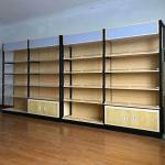 Wood Grain Gour - Column Supermarket Shelves Good Price Beautiful Supermarket