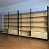 Buy cheap Wood Grain Gour - Column Supermarket Shelves Good Price Beautiful Supermarket Rack Store Shelf for Sale Light Duty from wholesalers