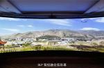 360 Degree 3D Simulation Curved Fixed Frame Projector Screen Floor Stand