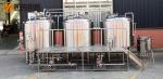 10HL Stainless Steel Beer Making Machine Semi Automatic Control With Jacket