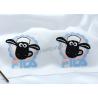 Buy cheap Embossed 2D Sheep Heat Transfer Clothing Labels SGS Approval from wholesalers