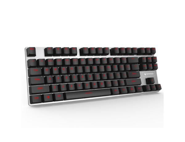 Buy cheap Waterproof 87 Keys Wired Gaming Keyboard 682g Weight With Full Mechanical Keys from wholesalers