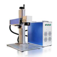 Buy cheap All In One Desktop Mini Laser Engraving Machine 20W 30W 50W Fiber Laser Marker product