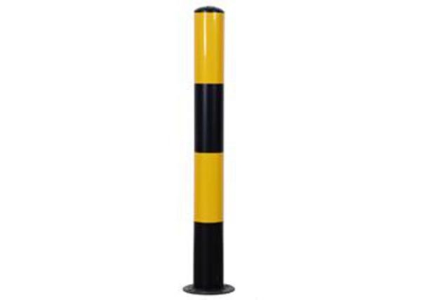 Buy cheap Iron Black Coating Reflective Films Traffic Warning Post from wholesalers