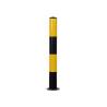 Buy cheap Iron Black Coating Reflective Films Traffic Warning Post from wholesalers