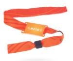 13.56Mhz Nylon Passive RFID Chip Wristband Silk Printing For Events Ticketing