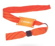 Buy cheap 13.56Mhz Nylon Passive RFID Chip Wristband Silk Printing For Events Ticketing from wholesalers