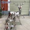 Buy cheap Forge Art Abstract Animal Stainless Sculpture Geometry Deer from wholesalers