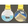 Buy cheap Dragon Boat And Swimming Metal Gold Award Medals For Art Gifts Customized Shape from wholesalers