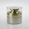 Buy cheap Free sample 15g 30g 50g acrylic white and silver cosmetic cream airless jar from wholesalers