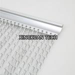 Decorative Aluminium Chain Link Fly Curtain Screens 90×210cm