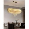 Buy cheap Chandelier Modern Kitchen Lamp Dining Room Home Decoration Suspension Luminaire Rectangle pendent lighting(WH-CY-171) from wholesalers