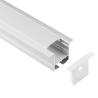 Buy cheap Soft Recessed LED Profile Aluminium 35*23mm Anodized For Ceiling Lamp from wholesalers