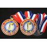 Buy cheap Brass Stamped Personalized Award Medals Hard Enamel Zinc Alloy For Sports from wholesalers
