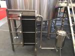 Turkey Industrial Beer Brewing Equipment , Bright 2000L Beer Production Plant