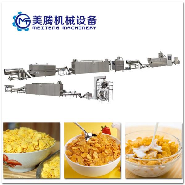 Buy cheap 500kg/H Breakfast Cereal Processing Line Corn Flakes Maker Machine 1500kg from wholesalers