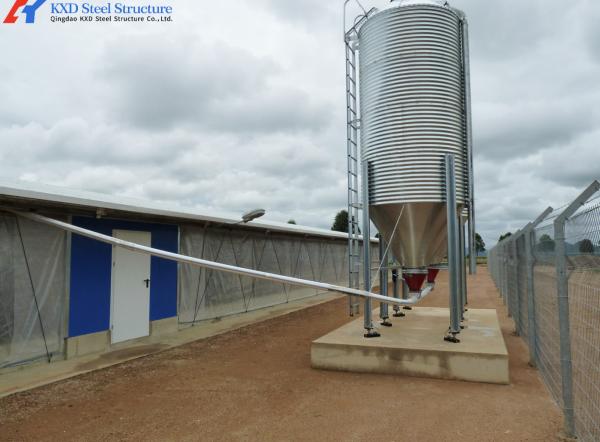 Buy cheap Prefab Steel Structure Piggery Farm Equipment For Mating Shed / Farrowing Shed from wholesalers
