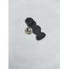 Buy cheap decorations Metal Brooch Pin ODM Available Skeleton guitarist Themed from wholesalers