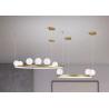 Buy cheap Luxury Pendant Lamp Glass Ball Chandeliers Decor Light Fixtures Ceiling Modern Glass Pendant Lamps from wholesalers