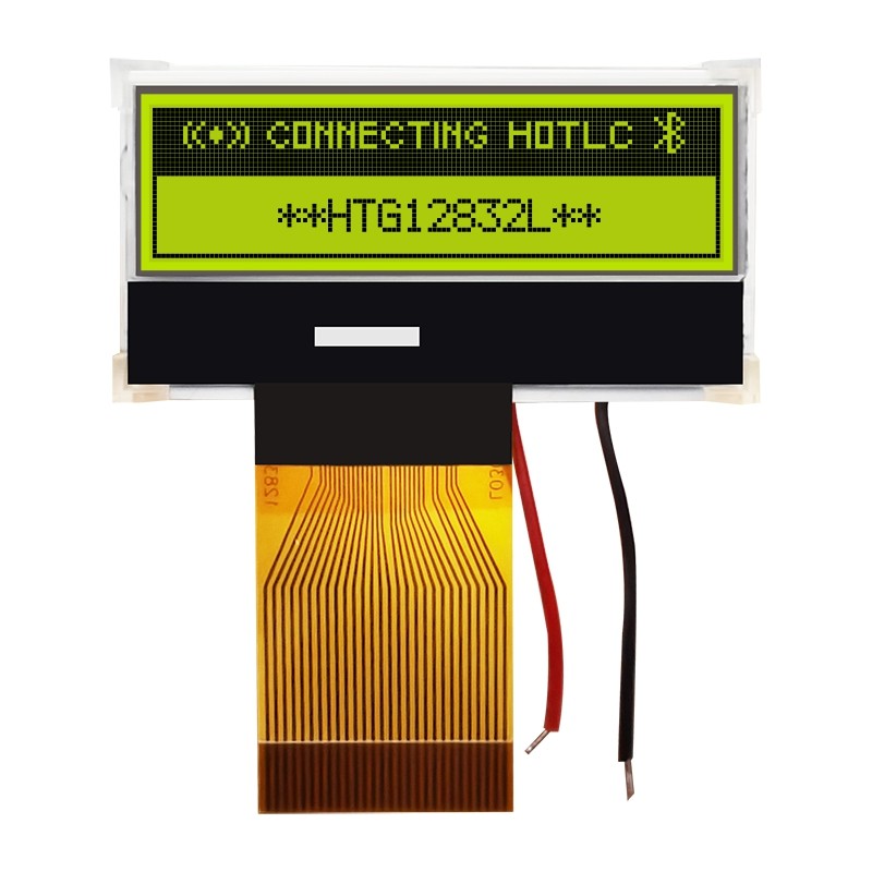 128X32 Graphic COG LCD Module ST7565R With White Side Backlight HTG12832L