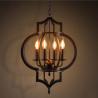 Buy cheap Creative Iron Pendant Lamp E14 American Decor Pendant Lamp Indoor Black Chandelier (WH-VP-114) from wholesalers