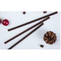Buy cheap Plastic Hot Beverage Straws Disposable Brown Color Custom Made Eco - Friendly product
