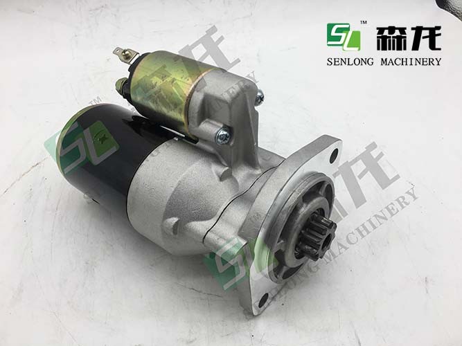 12V 9T 2.0KW CW Starter Motor For Hitachi Excavator EX15 EX25 EX35 Isuzu Engine 3KR1 S13-115 S13115 S13-115A