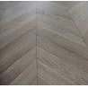 Buy cheap Invisible Lacquered Natural Oak Chevron Parquet Flooring，45 degree from wholesalers
