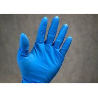 Buy cheap Bodyguards Clear Vinyl Nitrile Medical Examination Gloves / Blue Nitrile Exam product