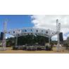 Buy cheap 2020 High Loading Capacity 12*10*10m 6 Pillars Colorful Outdoor Heavy Duty Stage Roofing Truss For Public Events from wholesalers