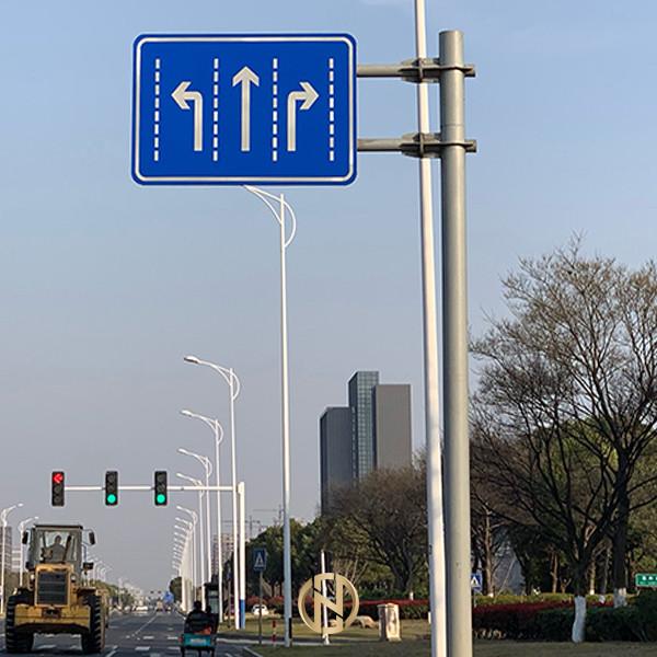 Buy cheap Q235B Steel Road Signal Post Wind Resistant 3-20M Mounting Height from wholesalers